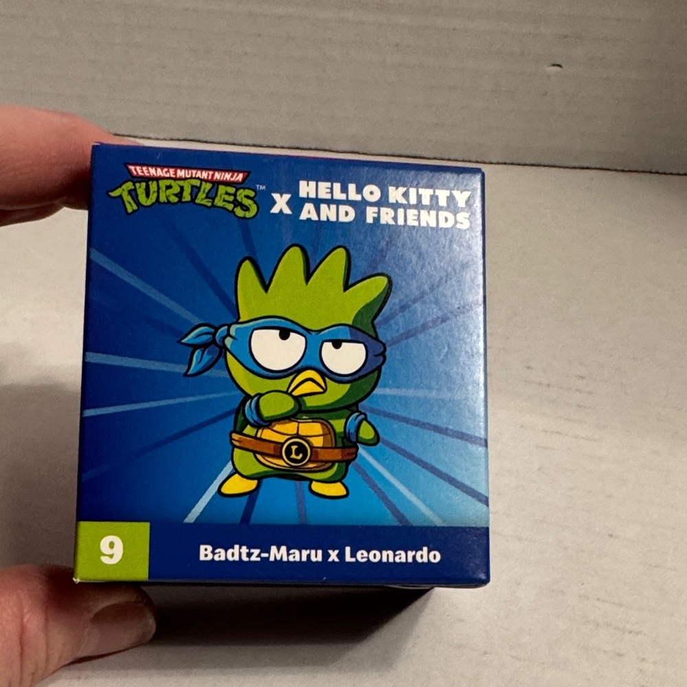 McDonald's Blue and Green Badtz-Maru x Leonardo Action Figure
